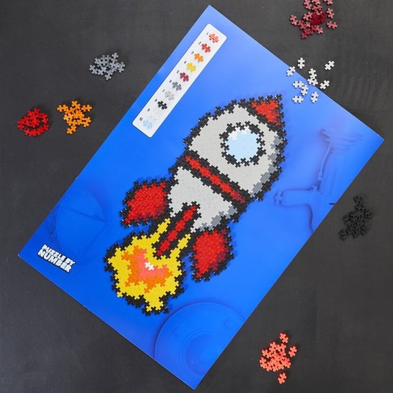 Plus-Plus Palapeli raketti 500 kpl