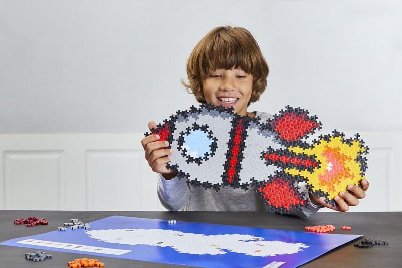 Plus-Plus Palapeli raketti 500 kpl