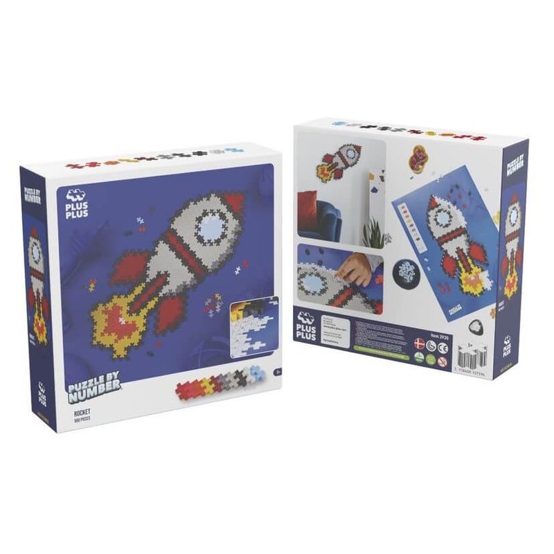 Plus-Plus Palapeli raketti 500 kpl