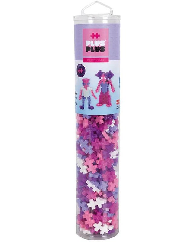 Plus-Plus Glitterpalat 240 kpl tuubi