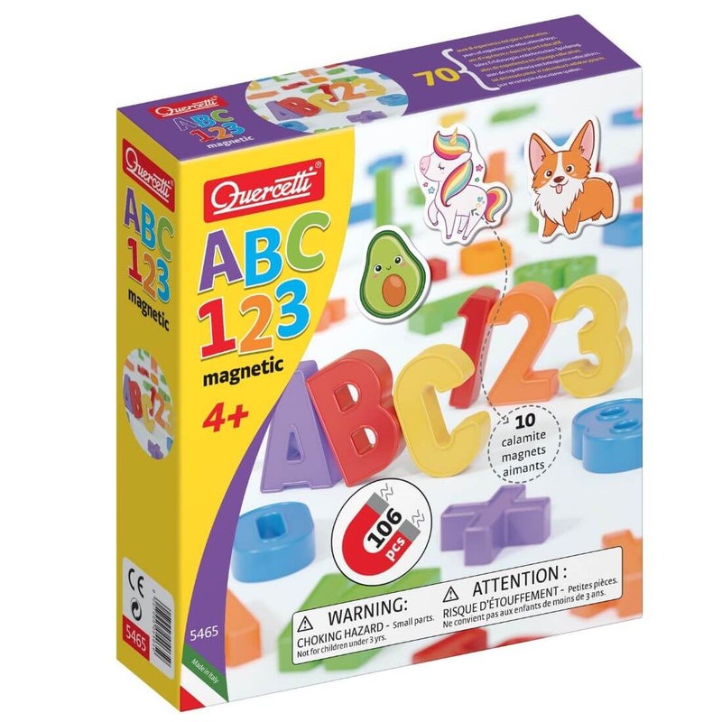 Quercetti Magneetit ABC 123