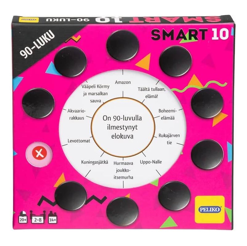 Smart10 lis&auml;kysymykset 90-luku