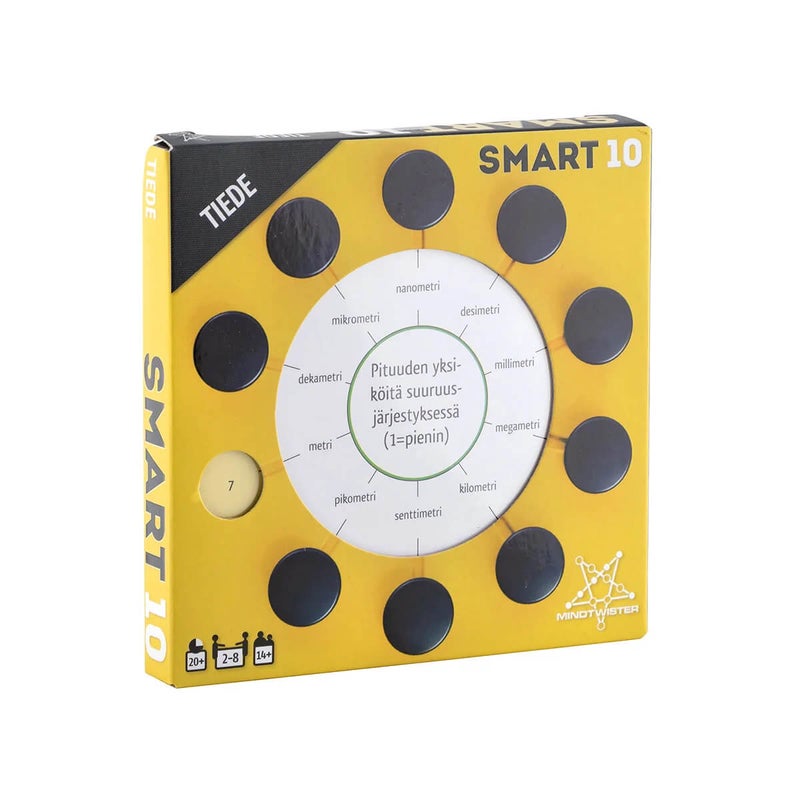 Smart10 lis&auml;kysymykset Tiede