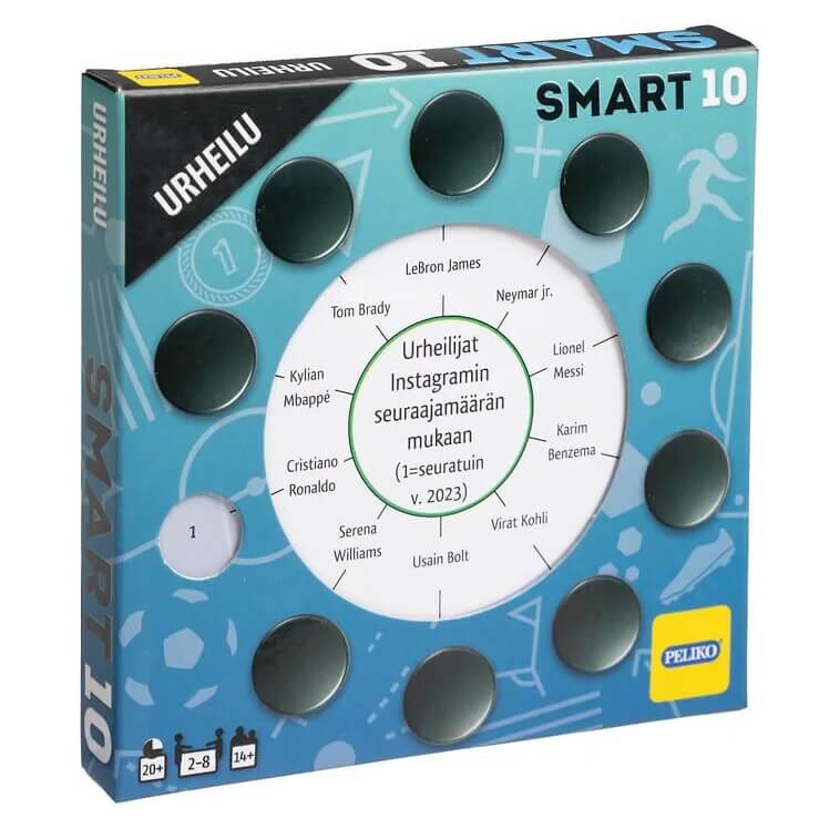 Smart10 lis&auml;kysymykset Urheilu