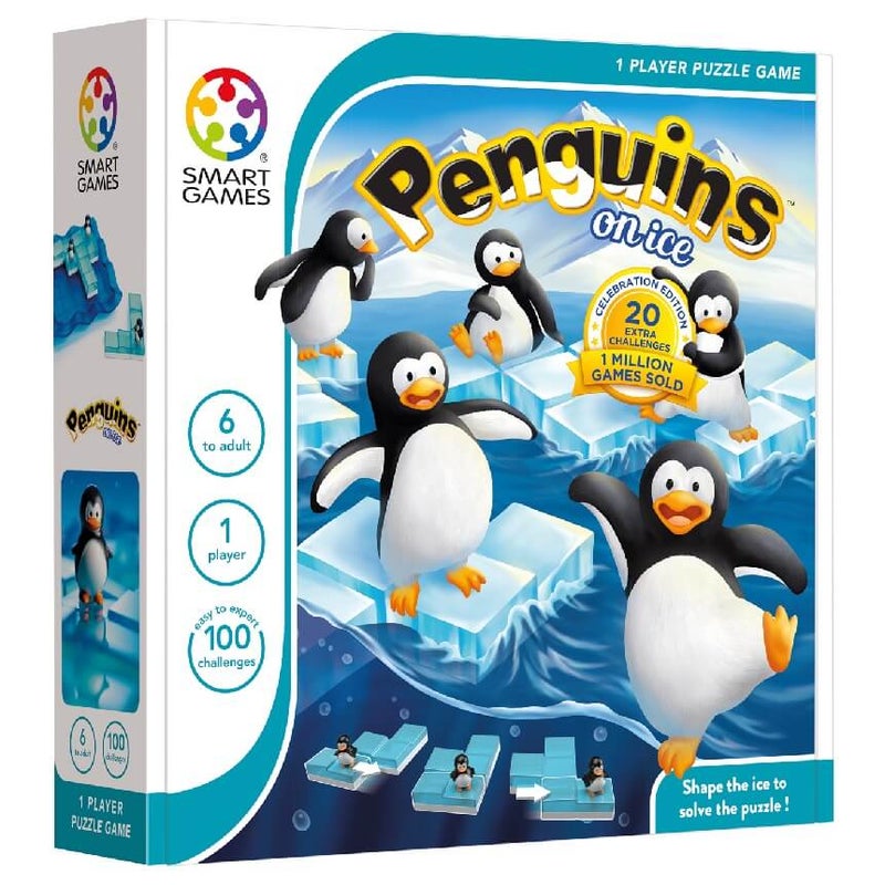 SmartGames Penguins on Ice - Pingviinit j&auml;&auml;ll&auml;