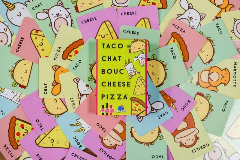 Taco Katti Pukki Juusto Pizza sanapeli