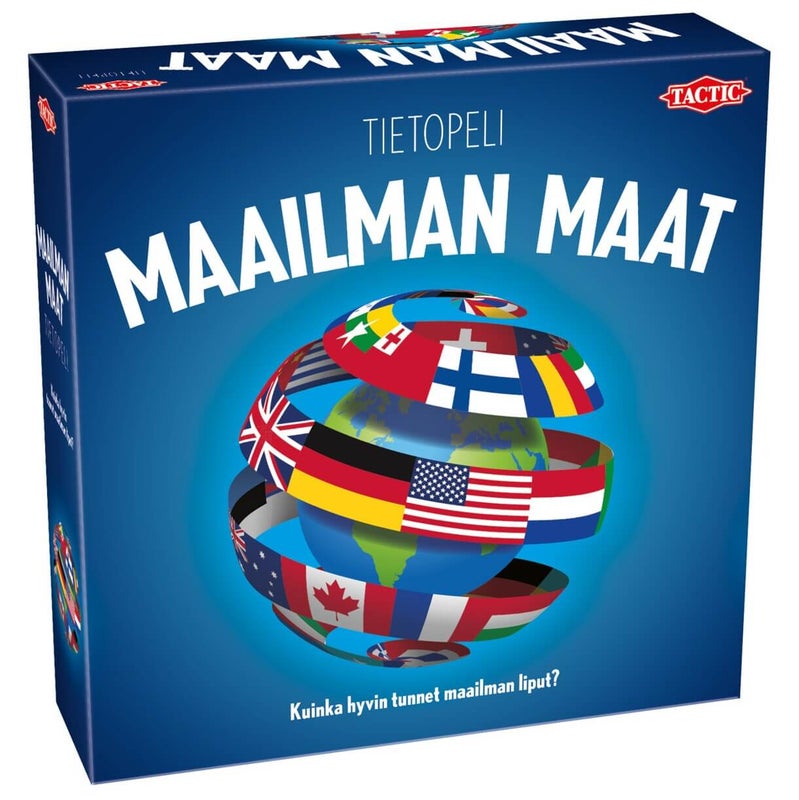TacTic Maailman maat tietopeli