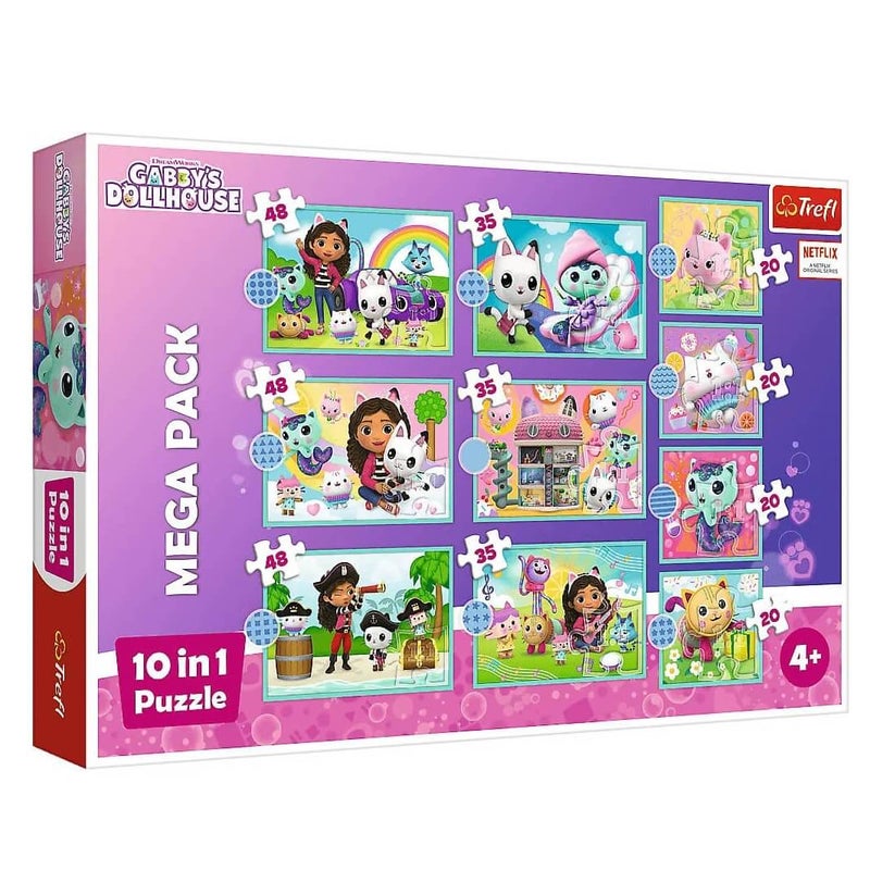 Trefl Gabby's Dollhouse 10 palapeli&auml;