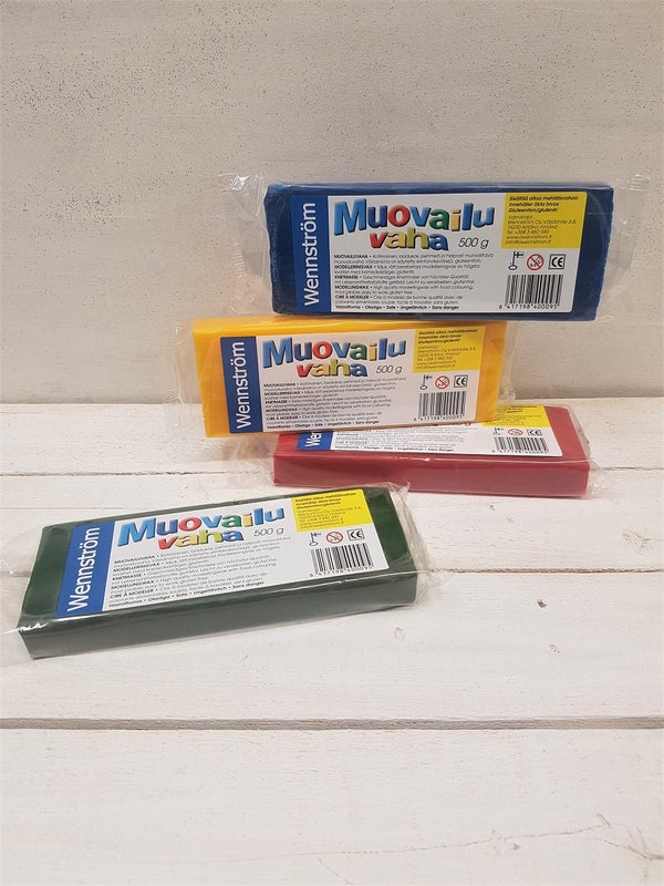 Kotimainen muovailuvaha 500 g